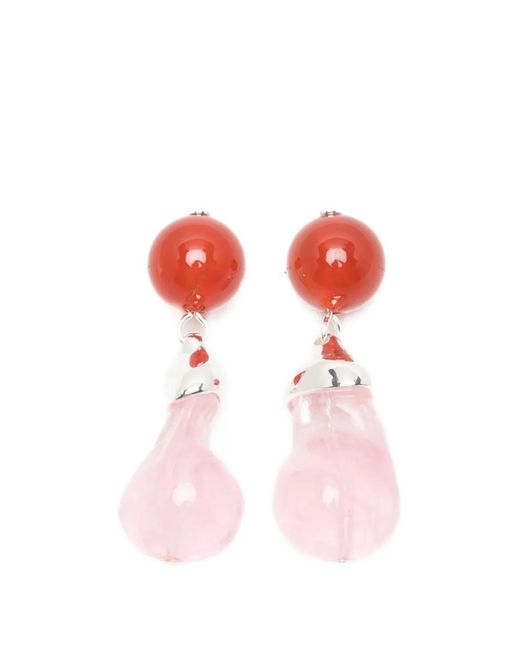 Completedworks Pink Beak Drop Earrings