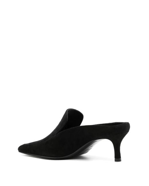 Rejina Pyo Black 60Mm Kitten Mules