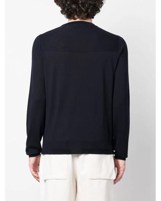 Jil Sander Blue Ss24 Wool T-Shirt for men