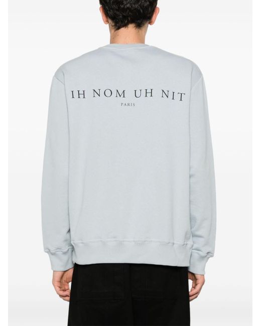 Ih Nom Uh Nit Sweater Met Bloemenprint in het Gray voor heren