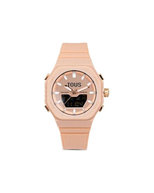 Tous Pink Stainless Steel 40Mm