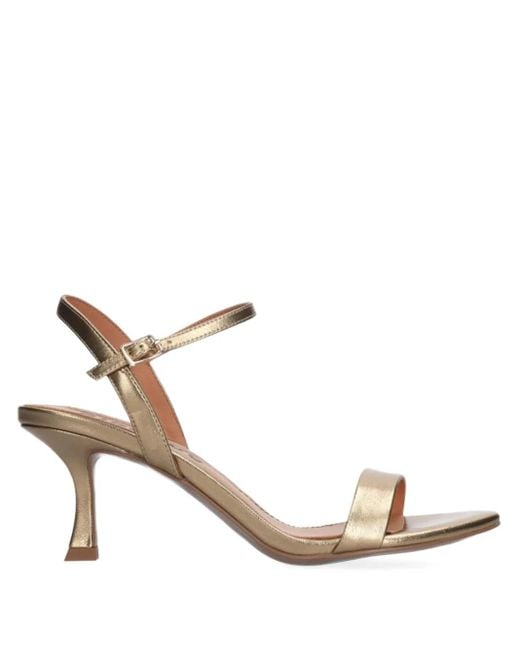 Bibi Lou Metallic Sandalen mit Lederriemen