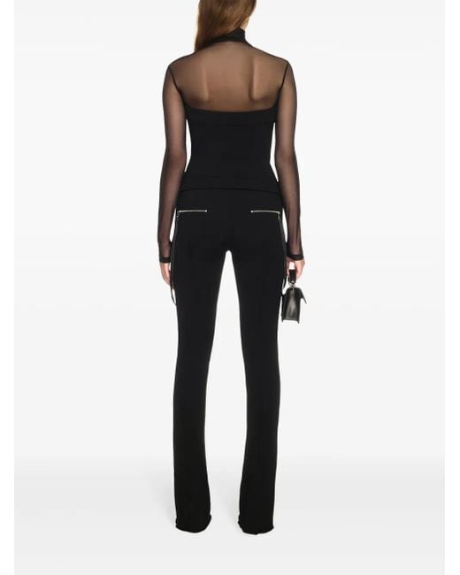 Off-White c/o Virgil Abloh Black Jersey Corset Top