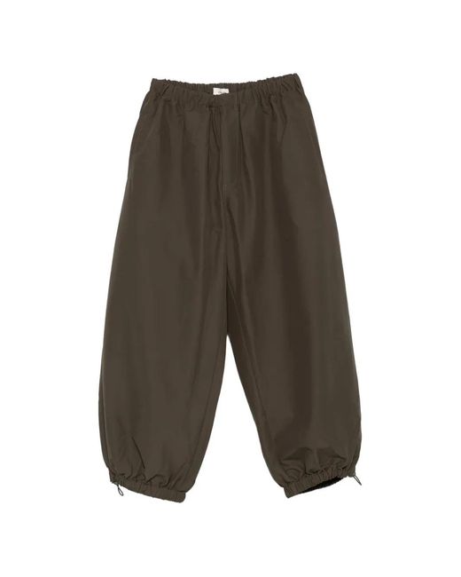 Entire studios Gray Elasticated-Cuff Trousers