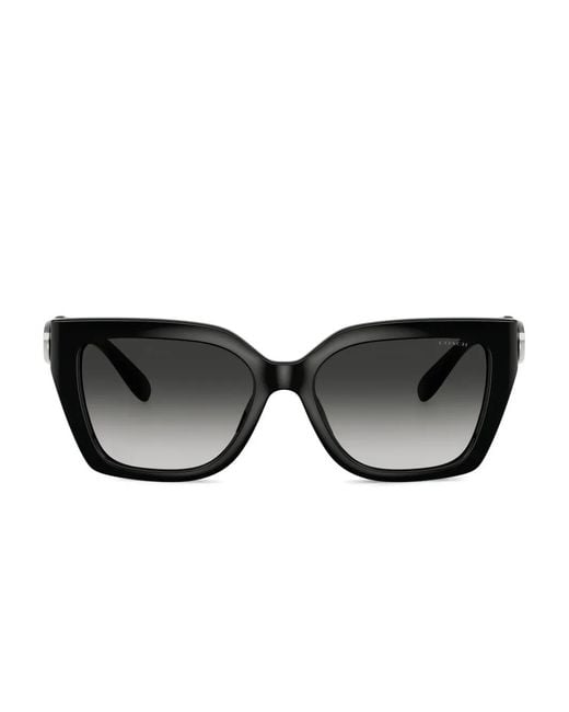 COACH Black Butterfly-Frame Sunglasses