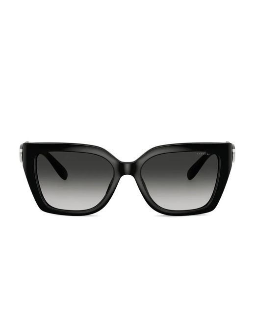 Occhiali Da Sole A Farfalla di COACH in Black