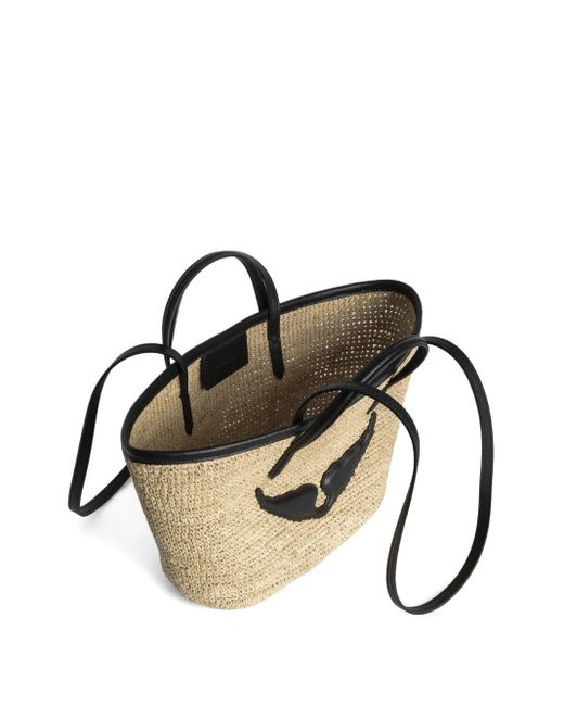 Zadig & Voltaire Natural Le Mini Wings Panier Shopper Bag