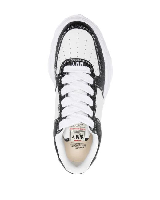 Maison Mihara Yasuhiro White Wayne Low-Top Sneakers