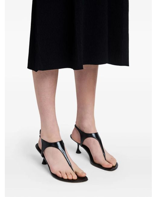 Proenza Schouler Slash 60mm サンダル Black