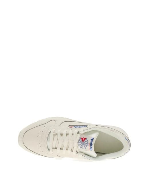 Reebok White Leather Sneakers
