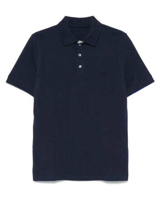 Polo De Piqué Fay de hombre de color Blue