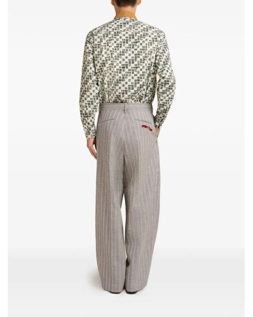 Marni Hose mit Schottenkaro in Gray für Herren