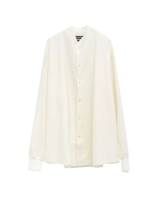 Camisa Con Botones Jacquemus de hombre de color White