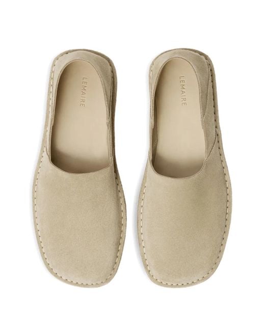 Lemaire Natural Square Slip-On Loafers for men