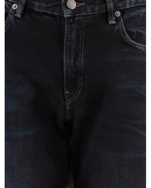 Haikure Black Button-Up Flared Jeans
