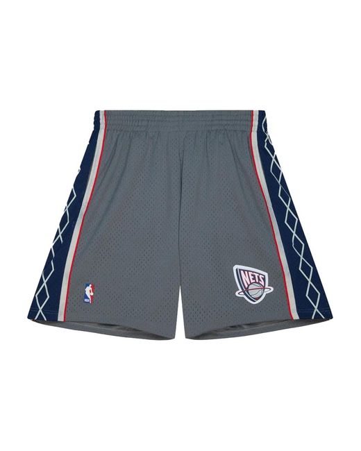 Mitchell & Ness Blue New Jersey Nets 2004 Shorts for men