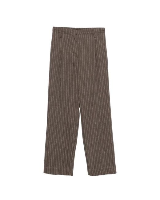 Antonelli Gestreepte Broek in het Gray