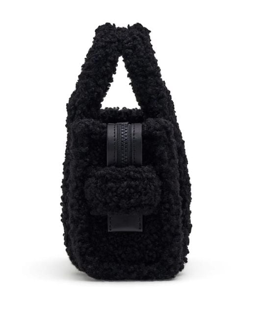 BOLSO DE MANO THE TEDDY MINI TOTE Marc Jacobs de color Black