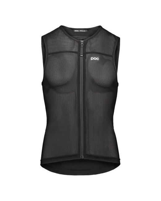 Poc Black Zip-Fastening Performance Gilet for men