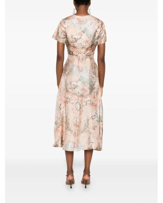 Robe Courte À Fleurs Paul & Joe en coloris Natural