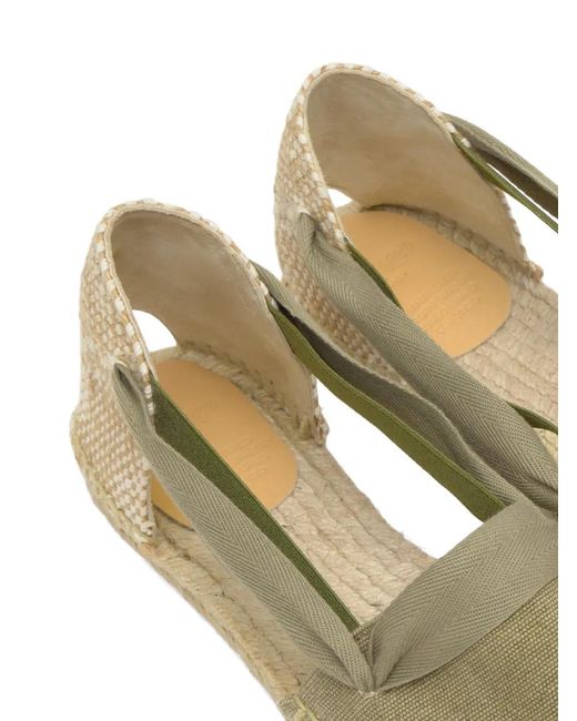 Castaner Metallic Kaia Canvas Espadrilles