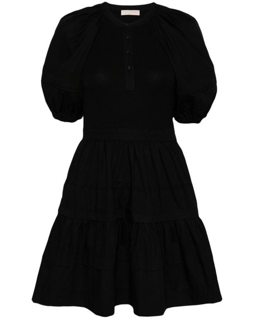 Ulla Johnson Black A-line Midi Dress