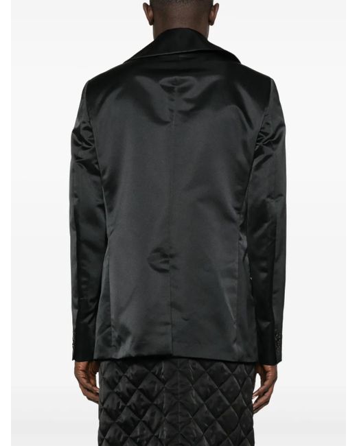 メンズ Comme des Garçons ラッフル ジャケット Black