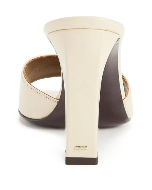 Giuseppe Zanotti Natural 90Mm Talia Mule Sandals