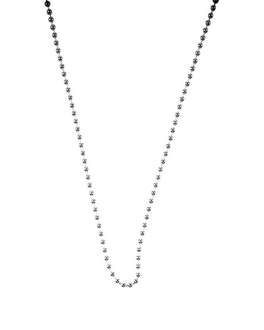 Chrome Hearts Metallic Ball Chain Necklace for men