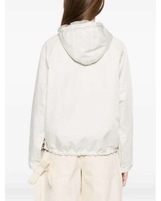 Yves Salomon White Neutrals Jackets
