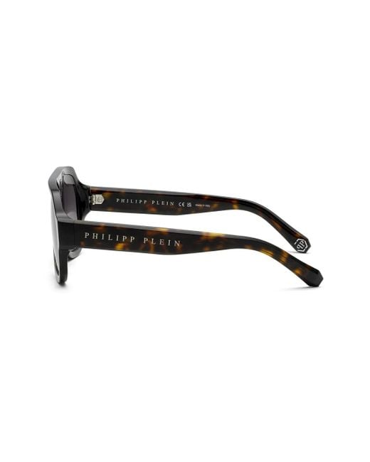 Philipp Plein Black Starlight Sunglasses for men