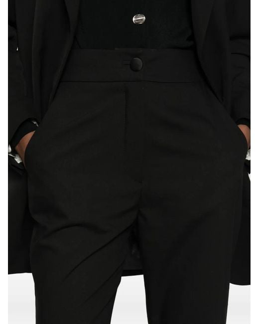 MITILIANE COUTURE Black Flared Trousers