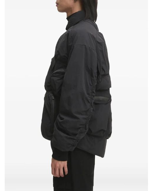 A.A.Spectrum光谱 Black Multi-Pocket Padded Jacket for men