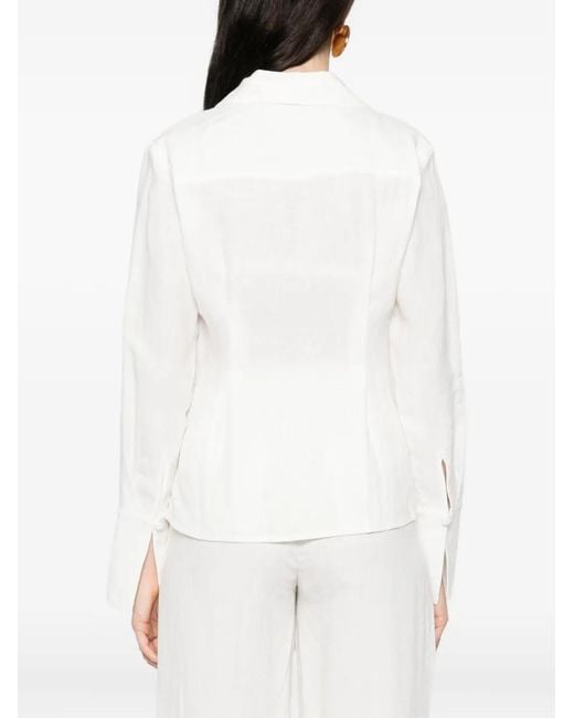 Camisa Morgan Occleus de color White