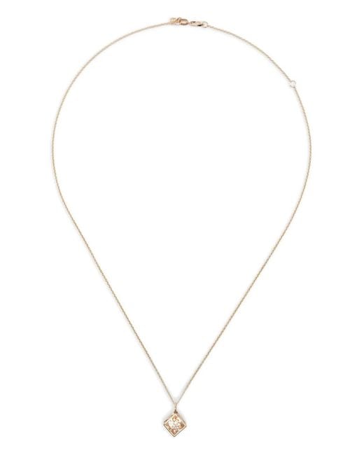 Sydney Evan White 14Ct Box Charm Necklace