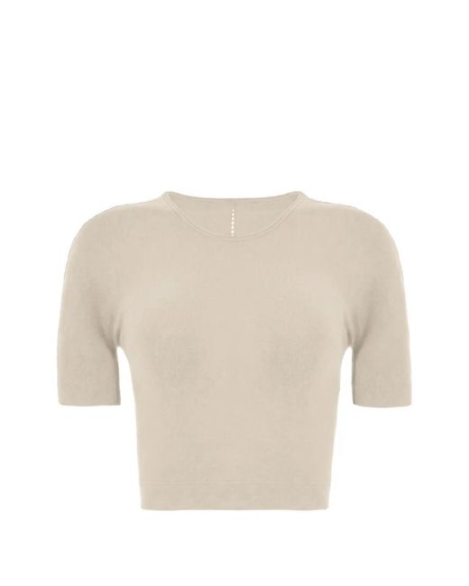 Wolford White Seamless Warp-Knit Top