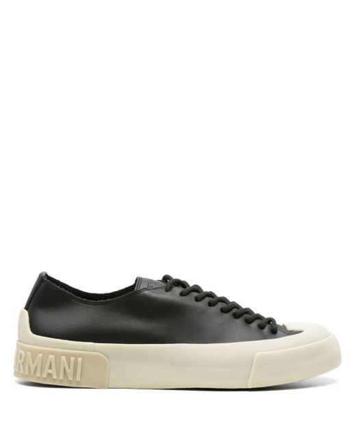 Emporio Armani Sneakers mit Logo-Sohle in Black für Herren