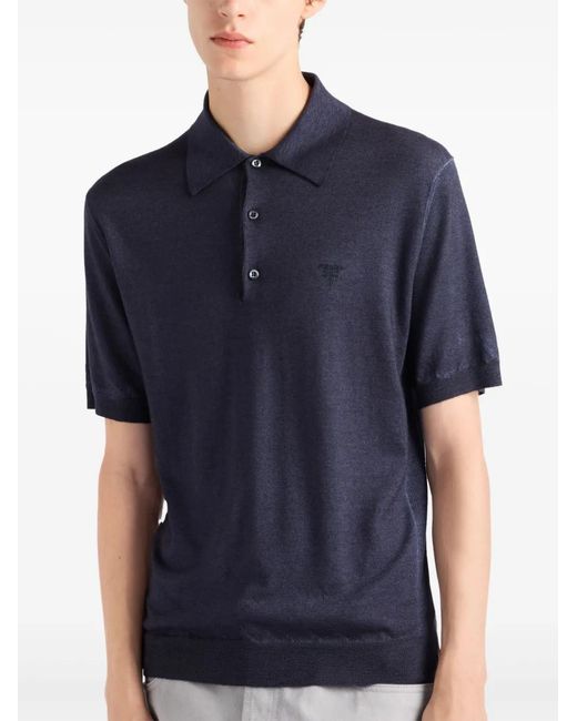 Prada Blue Polo for men