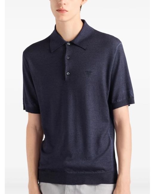 Prada Blue Polo for men