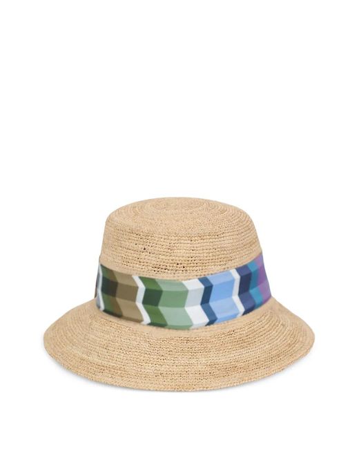 Missoni Blue Mütze Mit Schnürung