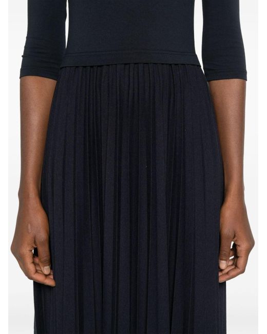 Claudie Pierlot Black Panelled-design Dress