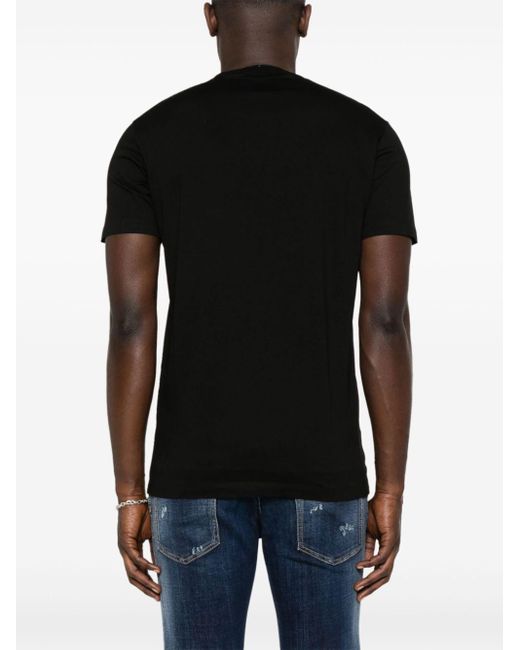 DSquared² Black Cool Fit Cotton T-shirt for men