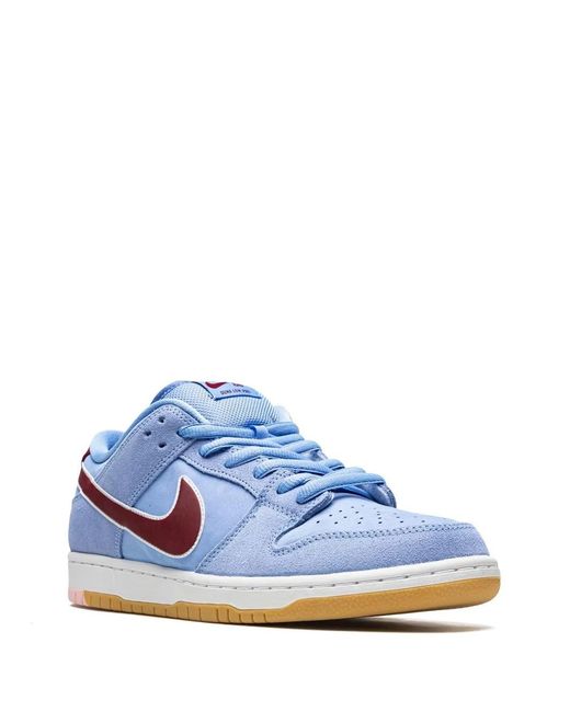 Nike Blue Sb Dunk Low "Phillies" Sneakers