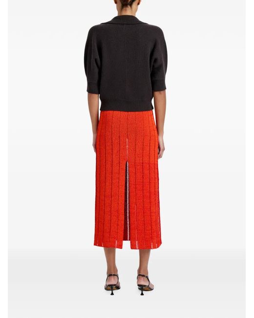 Proenza Schouler Black Vella Top