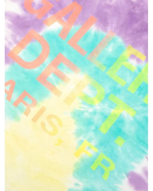 GALLERY DEPT. Gray Peace Tie-Dye T-Shirt for men