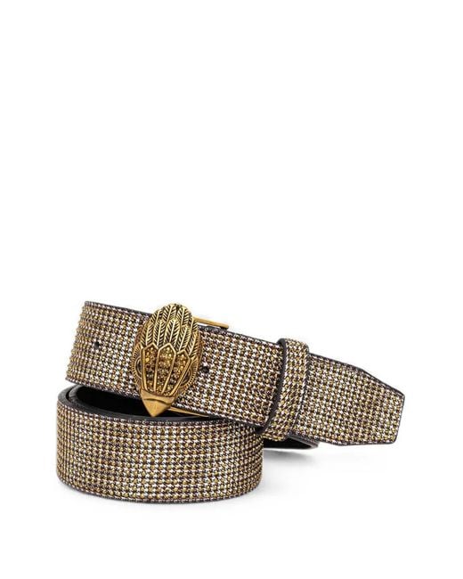 Kurt Geiger Brown Kensington Belt