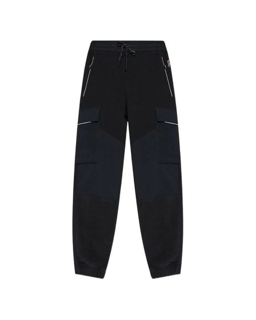 Moncler Blue Apres-Ski Cargo Pants for men