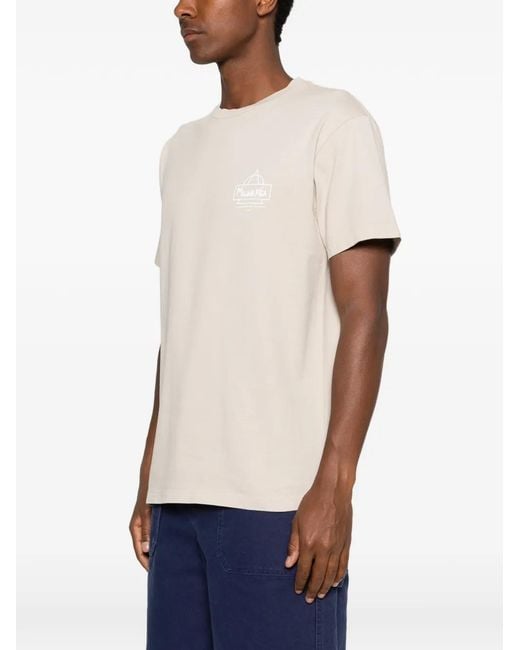 Mauna Kea White Logo-Print T-Shirt for men