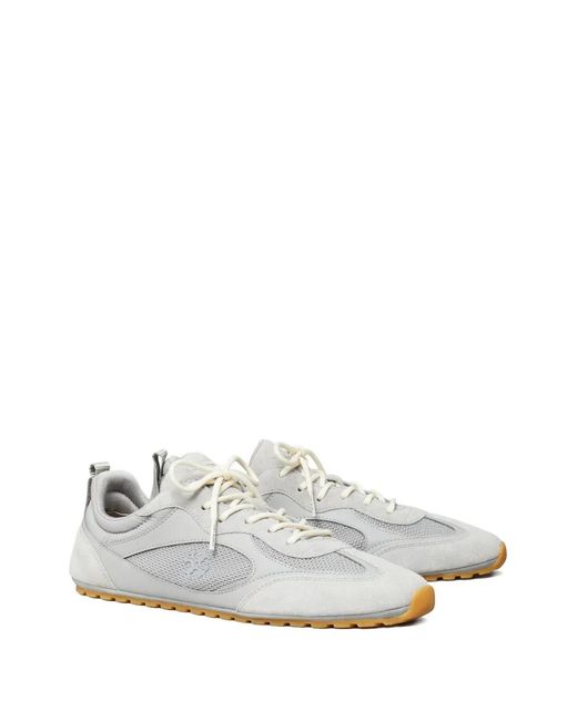 Tory Burch White Field Sneakers