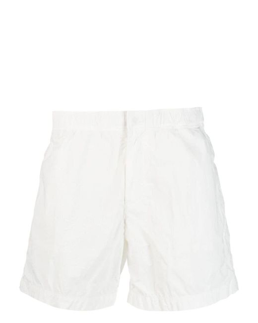 C.P. Company Zwembroek Met Elastische Taille in het Wit voor heren | Lyst NL